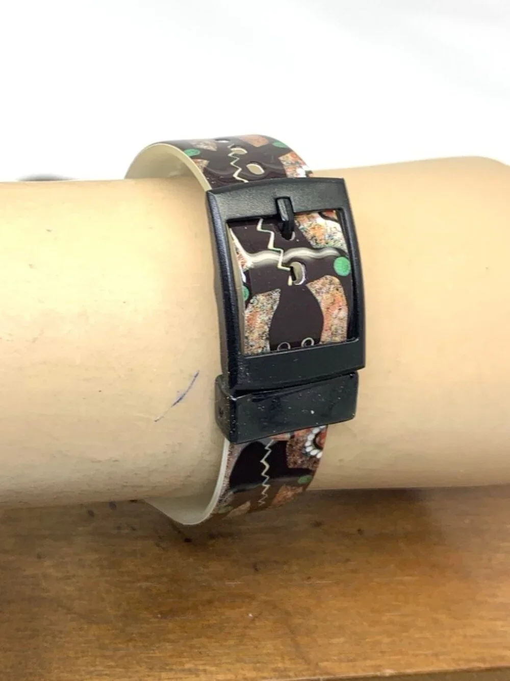 Australian Outback Unisex Watch Artist Series Quartz Vintage Rubber Strap 34mm